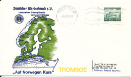 Germany Ship Cover Deutcher Marinebund Auf Norwegen Kurs Tromsö 6-5-1979 - Covers & Documents