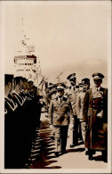 Hitler Auf Panzerschiff Cavour I-II - Weltkrieg 1939-45