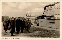 Hitler Der Führer Auf Der Westerplatte PH R64 Foto-AK I-II - Guerra 1939-45