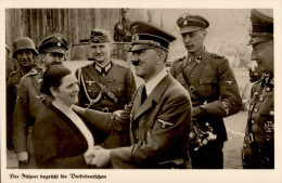 Hitler Der Führer Begrüßt Die Volksdeutschen PH R61 Foto-AK I-II - Weltkrieg 1939-45
