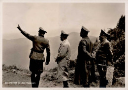 Hitler Der Führer In Den Vogesen Foto-Ak I-II - Guerra 1939-45