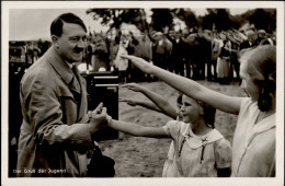 Hitler Der Gruß Der Jugend PH 339 Foto-AK I-II - Weltkrieg 1939-45