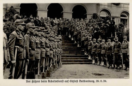 HITLER WK II - Der Führer Beim Arbeitsdienst Auf Schloß BUDDENBURG 29.6.34 I - Guerre 1939-45