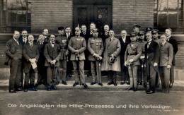 HITLER WK II - KAMPFZEIT HITLER-PROZESS 1924 - Die Angeklagten Des HITLER-PROZESSES 1924 Und Ihre VERTEIDIGER U.a. Hitle - War 1939-45