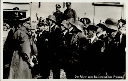 HITLER WK II - PH S 12 SUDETENLAND Der FÜHRER Beim SUDETENDEUTSCHEN FREIKORPS Befreiungs-o 1938 I - Guerra 1939-45