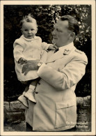 Göring Reichsmarschall Mit Tochter Foto-AK I-II - Weltkrieg 1939-45