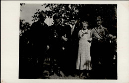 Luckner, Felix Graf Foto-AK Mit SA- Und SS-Mann 1935 I-II - Weltkrieg 1939-45