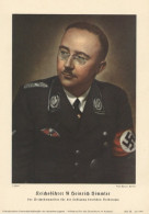 WK II Bild-Portrait Von Reichsführer Heinrich Himmler, Foto Bauer Berlin Juli 1941, 15x21 Cm I-II - Weltkrieg 1939-45