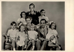 WK II Persönlichkeiten Goebbels Mit Familie Foto-AK I-II - War 1939-45