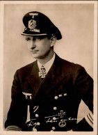 Ritterkreuzträger FRAUENHEIM,Fritz Kaplt. U-BOOT Kommandant - I-II - Weltkrieg 1939-45