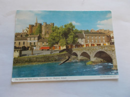 THE CASTLE AND RIVER SLANEY ENNISCORTHY CO WEXFORD ( IRELAND ) VIEUX CAMION COMMERCES 1968 - Wexford