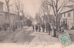 13 / LUYNES / LE TRAMWAY ARRIVANT DE MARSEILLE  / LACOUR 3005 - Luynes