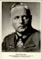 Ritterkreuzträger Hube Generaloberst Foto-AK I-II - War 1939-45