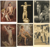 HDK Lot Mit 50 Ansichtskarten Nur Erotik / Nudes I-II Erotisme - Oorlog 1939-45