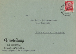 NSDAP Kreisleitung Lichtenfels-Staffelstein (Beauftragter Für Rückgeführte) 1940 - Guerra 1939-45