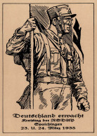 NSDAP WK II - DEUTSCHLAND ERWACHT! KREISTAG Der NSDAP SPAICHINGEN 1935 I - Guerra 1939-45