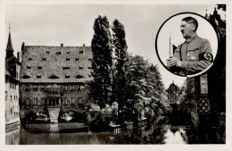 REICHSPARTEITAG NÜRNBERG 1933 WK II - PH N.2 Festpostkarte Mit Hitler I - War 1939-45