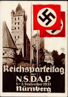 Reichsparteitag WK II Nürnberg (8500) 1933 I-II - War 1939-45