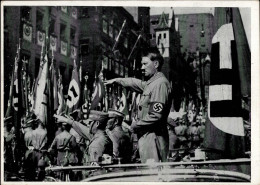 REICHSPARTEITAG 1934 WK II - Der Führer Mit Der Blutfahne Von 1923 S-o I - War 1939-45