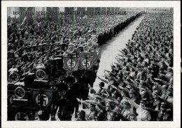 REICHSPARTEITAG NÜRNBERG 1934 WK II - Einzug Der Ehrenstandarten In Die Kongreßhalle I - Weltkrieg 1939-45