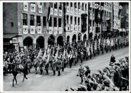 REICHSPARTEITAG NÜRNBERG 1935 WK II - Zerreiss Einholung Vpn 120 Fahnen Der Großen Ruhmreichen Armee Durch Die Reichsweh - Weltkrieg 1939-45