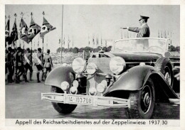 REICHSPARTEITAG NÜRNBERG 1937 WK II - Intra 1937/30 Appell Des RAD S-o I - Guerre 1939-45