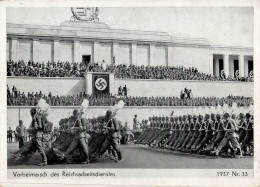 REICHSPARTEITAG NÜRNBERG 1937 WK II - Intra 1937/33 Vorbeimarsch Des RAD I-II - War 1939-45