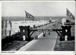 REICHSPARTEITAG NÜRNBERG 1937 WK II - Zerreiss 12 ZELTLAGER LANGWASSER S-o I-II - War 1939-45