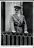 REICHSPARTEITAG NÜRNBERG 1937 WK II - Zerreiss 29 Der Führer A.d. Balkon Des Deutschen Hofes S-o I-II - Oorlog 1939-45