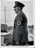 REICHSPARTEITAG NÜRNBERG 1937 WK II - Zerreiss 7 Der Führer Besichtigt Die Baustellen Des Reichsparteitag-Geländes I-II - Weltkrieg 1939-45