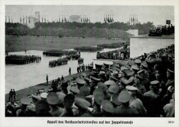 REICHSPARTEITAG NÜRNBERG 1938 WK II - PH 38/41 Appell Des RAD  I - Guerra 1939-45