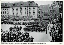 REICHSPARTEITAG NÜRNBERG 1938 WK II - Zerreiss 38/43 Vorbeimarsch Der SA NSKK NSFK Und SS I - Guerre 1939-45