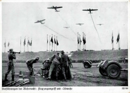 REICHSPARTEITAG NÜRNBERG 1938 WK II - Zerreiss 38/44 Vorführungen Der Wehrmacht - Flugzeugangriff Und Abwehr I-II - Weltkrieg 1939-45