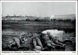 REICHSPARTEITAG NÜRNBERG 1938 WK II - Zerreiss 38/45 Vorführungen Der Wehrmacht - Tankangriff Und Abwehr I - War 1939-45