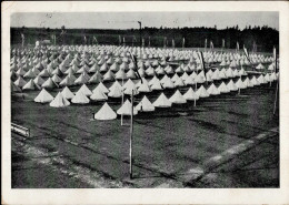 REICHSPARTEITAG NÜRNBERG WK II - HJ-LAGER HARNISCHLAG S-o 1935 Ecke Gestoßen I-II - War 1939-45