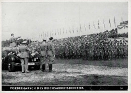 REICHSPARTEITAG NÜRNBERG WK II - Intra 24 Vorbeimarsch Des RAD I - War 1939-45