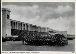 REICHSPARTEITAG NÜRNBERG WK II - Zerreiss 28 Aufmarsch Des RAD S-o 1936 I-II - Guerre 1939-45