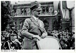 REICHSPARTEITAG NÜRNBERG WK II - Zerreiss 5Führer In Nürnberg S-o 1938 I - War 1939-45