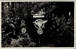 FRANKFURT/Main WK II - Foto-Ak REICHSAUTOBAHN-ERÖFFNUNG Mit Hitler Und Goebbels I - Guerra 1939-45