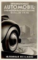 Internationale Automobil-und Motorrad-Ausstellung Berlin 1938 Mit Entsprechendem Sonderstempel I- Expo - Guerra 1939-45