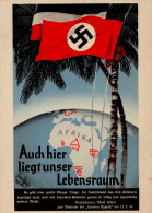 KOLONIAL-AUSSTELLUNG BERLIN 1933 - AUCH HIER LIEGT UNSER LEBENSRAUM I-II - Oorlog 1939-45