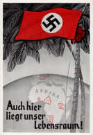 KOLONIAL-AUSSTELLUNG REICHSKOLONIALBUND 1933 - AUCH HIER LIEGT UNSER LEBENSRAUM I - Guerra 1939-45