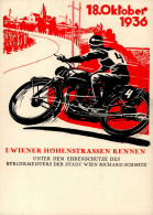 WIEN WK II - I.WIENER HÖHENSTRASSEN RENNEN 1936 GSK Mit S-o MOTORRAD I - War 1939-45