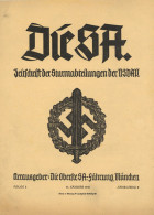 WK II SA 4 Zeitschriften Die SA, Hrsg. Die Oberste SA-Führung München Januar 1941, Ges. 80 S. II - War 1939-45