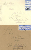 SS Feldpost 2 Briefe SS-Division Nord Kradschützen-Kp. Aufklärungs-Abt. I-II - Weltkrieg 1939-45