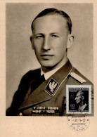 SS WK II - MAXIMUMKARTE SS-Obergruppenführer HEYDRICH 1943 I - Guerra 1939-45