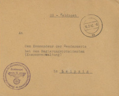 SS WK II - SS-Feldpostbrief 16.2.42 D. REICHSKOMMISSAR Für Die Besetzten Niederländischen Gebiete I - Guerra 1939-45