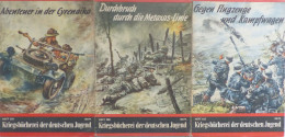 WK II HJ 20 Hefte Kriegsbücherei Der Deutschen Jugend, Verlag Steiniger Berlin, Jeweils 32 S. II - Guerra 1939-45