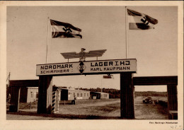 HITLER-JUGEND WK II - NORDMARKLAGER Der HJ über Cuxhaven Mit Landpost-o 1935 I - Guerra 1939-45