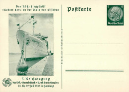 WK II KdF Flaggschiff Robert Ley In Lissabon 5. Reichstagung Der NS-Gemeinschaft 1939 I - Weltkrieg 1939-45